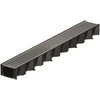 Lauko latakas Aco, Hexaline su cinkuotomis grotelėmis, 100 cm