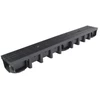 Latakas ZMM-MAXPOL su plastikinėmis pilkos sp. Line grotelėmis, 1000 x 98 mm