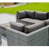 Lauko baldų komplektas PATIO Claudine, rudas