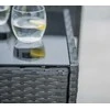 Lauko baldų komplektas PATIO Edwige, juodas