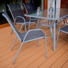 Lauko baldų komplektas PATIO Evora, pilkas