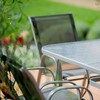 Lauko baldų komplektas PATIO Evora, pilkas