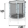 Lauko batuto tinklas 140 cm 4,5 pėd. Neo-sport