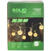 Mondex Lauko girlianda, įkraunama saulės energija, 100 LED, šiltai baltos sp., 10+2 m