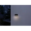 7,5W LED sieninis lauko šviestuvas ENDURA STYLE, tamsiai pilkas, 3000K, IP44