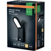 12W LED sieninis lauko šviestuvas ENDURA STYLE, tamsiai pilkas, 3000K, su judesio davikliu, IP44