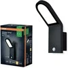 12W LED sieninis lauko šviestuvas ENDURA STYLE, tamsiai pilkas, 3000K, su judesio davikliu, IP44