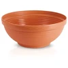 Prosperplast Dekoratyvinis lėkštas gėlių vazonas Misa D30cm/H12.4cm terakotos sp./plastikinis