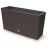 Lauko plastikinis vazonas RATO CASE, rudos sp., 18 x 58 x 20 cm