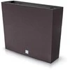 Prosperplast Lauko plastikinis vazonas RATO CASE, su įdėklu, rudos sp., 18 x 58 x 50 cm