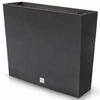 Prosperplast Lauko plastikinis vazonas RATO CASE T, su įdėklu, antracito sp., 24 x 77 x 69 cm