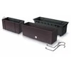Prosperplast Lauko plastikinis vazonas RATO CASE W, rudos sp., 18 x 58 x 20 cm