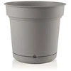 Lauko plastikinis vazonas TERA HYDRAL 33, pilkos sp., 33 x 30 cm