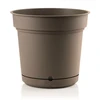 Lauko plastikinis vazonas TERA HYDRAL 33, antracito sp., 33 x 30 cm