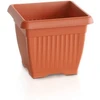 Lauko plastikinis vazonas TERRA, rudos sp., 64 x 50 cm