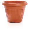 Lauko plastikinis vazonas TERRA, rudos sp., 64 x 50 cm