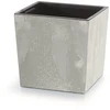 Lauko plastikinis vazonas URBI ROUND, su įdėklu, betono sp., 25 x 25 cm