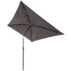 Lauko skėtis PATIO Pilkas, 2,1x1,4 m
