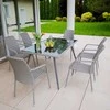 Lauko stalas PATIO Lupus, 150x90x73 cm
