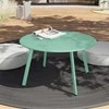 Lauko staliukas PATIO Olivier Žalias, 70 cm