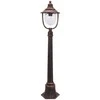 Lauko šviestuvas Barcelona IP43 Rabalux 60W E27 H108cm rudas