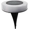 Lauko šviestuvas su saulės baterija IP44 8 LED/Ø10.5cm juodas