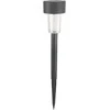 Lauko šviestuvas su saulės baterija Pla IP44 Solar Light 1LED 1xAAA H36.5cm juodas