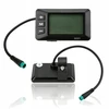 LCD EKRANAS SKAITIKLIŲ MATAS 36V 48V ELEKTRINIS DVIRATIS 22,2MM