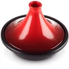 Le Creuset Tagine ketaus, apvalus, Ø 27 cm, indukcinis, kirschrot