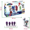 Lean Toys 22 magnesy Piżdżamersi 8x5cm i 3x4cm bezpieczne vaikams od 3 lat