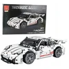 Lean Toys Konstruktorius GT Racing automobilis 1:14, 1268 detalės