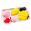 Lean Toys Kūrybinis vaisių formų squishy rinkinys