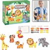 Lean Toys Kūrybinis siuvimo rinkinys 6vnt.