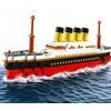 Lean Toys TITANIKO LAIVO KONSTRUKCIJOS BLOKAI 3327 ELEMENTAI DIDELIS MODELIS