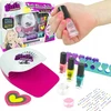 Lean Toys Vaikiškas nagų dažymo rinkinys džiovintuvas