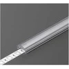 Bikuvalt LED juostos profilio dangtelis C CLICK, skaidrus, 2m