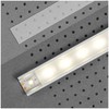 Bikuva.lt LED juostos profilio dangtelis E, matinis, 3m
