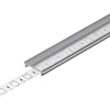 Bikuvalt LED juostos profilio dangtelis F CLICK, skaidrus, 2m