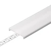 Bikuvalt LED juostos profilio dangtelis C9 IRM CLICK, baltas, 2m