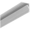 Bikuvalt 3m LED juostos profilis CABI12, neanoduotas aliuminis