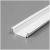 Bikuvalt LED juostos profilis GROOVE10 BC/UX, baltas, 2m