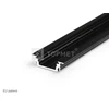 Bikuvalt LED juostos profilis GROOVE14 EF/TY, juodas, 2m