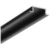 Bikuvalt LED juostos profilis GROOVE14.V2 BC3/Y, juodas, 2m