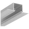 Bikuvalt LED juostos profilis LINEA-IN20 TRIMLESS, anoduotas aliuminis, 3m