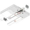 Bikuvalt LED juostos profilis PLANE14 IN, anoduoto aliuminio sp., 2m