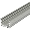 LED juostos profilis UNI12 BCD/U, anoduotas aliuminis, 2m