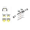 LED juostos profilis UNI12 BCD/U, anoduotas aliuminis, 2m