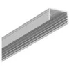 Bikuvalt LED juostos paviršinis profilis UNI14 BC3/Y, anoduoto aliuminio, 2m