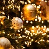 LED Kalėdų eglutės lemputės ŠILTAI BALTOS 100