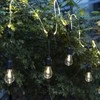 LED lauko girlianda IP44 10vnt./GS 4.5V/3.6W šilta balta